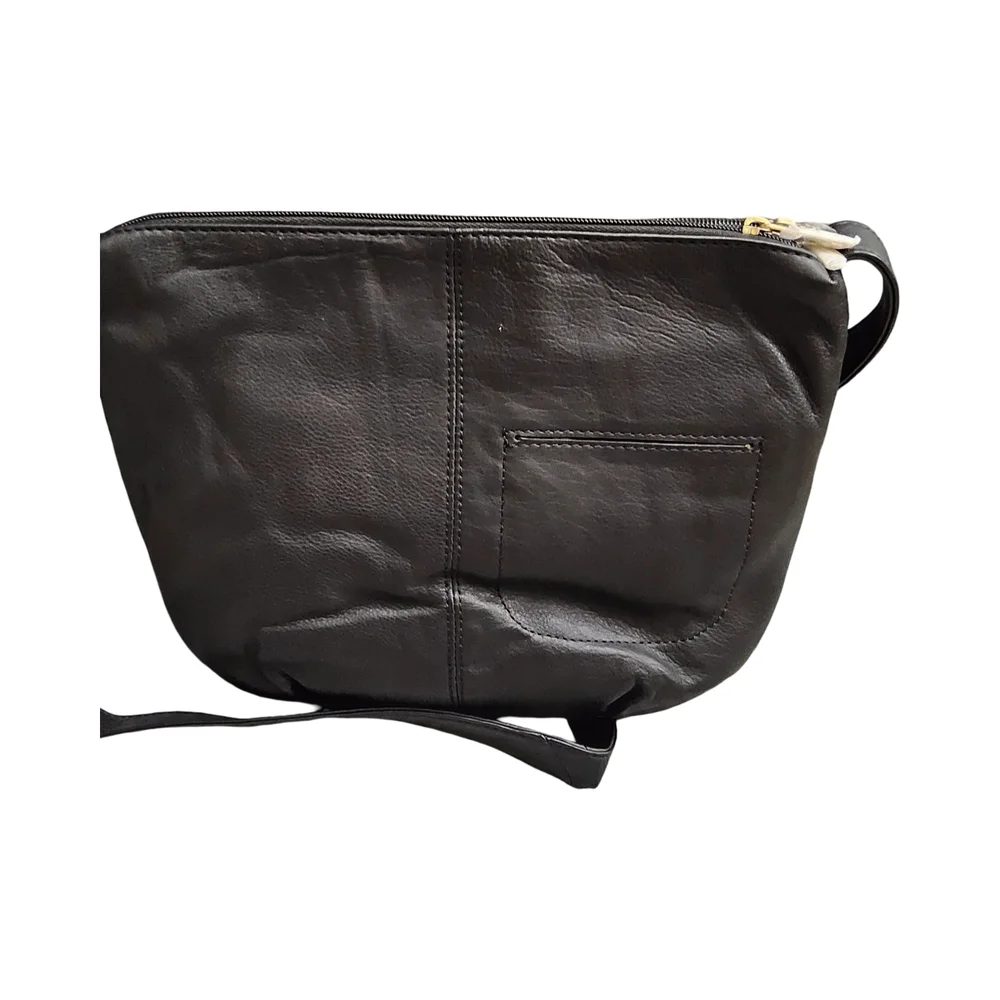 New Stone Mountain Hampton Multi Compartment black Hobo Bag